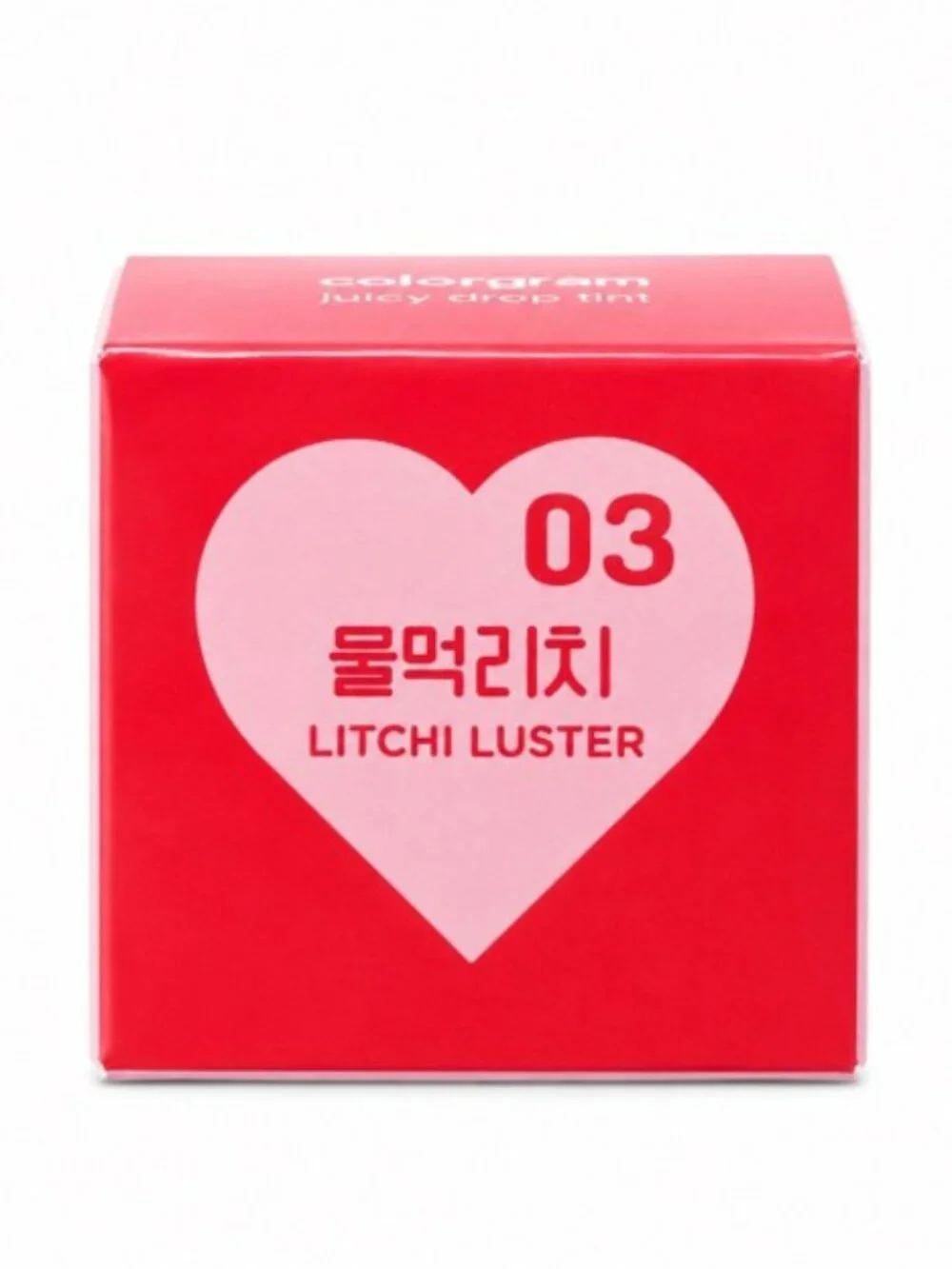 Colorgram Juicy Drop Tint 03 Litchi Luster K-Beauty Hydrating Lip Tint NIB